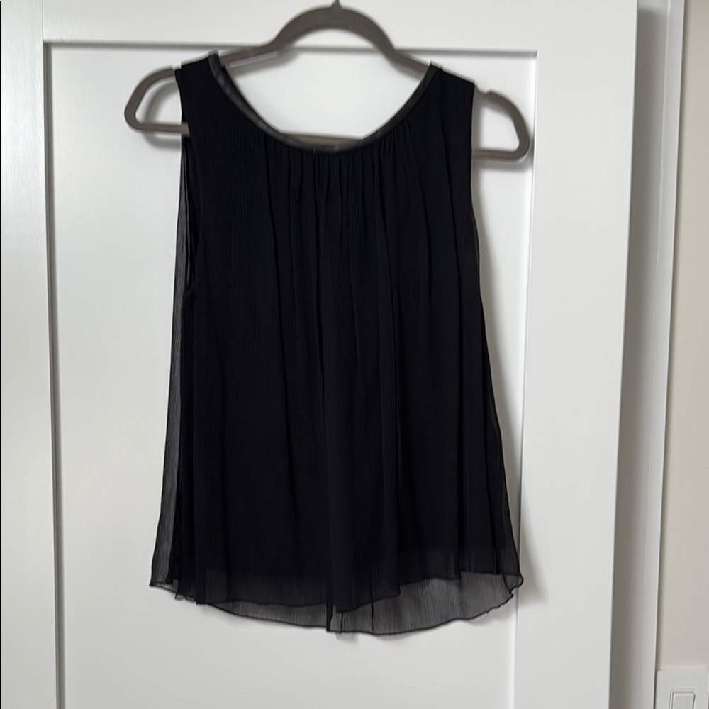 Elegant Black Sleeveless Top